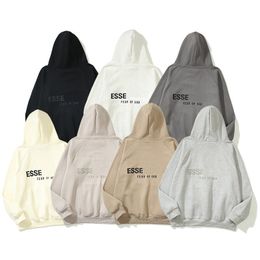 2023 Designer Sweat à capuche ESS Hommes Femmes Sweat à capuche Capuche Hiver Sweats à capuche chauds Pull Sweatshirts de haute qualité Lâche Pull à capuche Tops Vêtements Sweat à capuche pour hommes