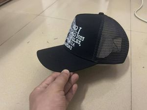 2023 Designer LEXURIE LETTRE BRODERIE Bend Wave Caps Homme Hip Hop Visor Mesh Homme Femme Cross Punk Baseball HATS 23ss