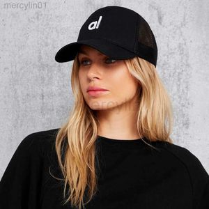 Designer Yoga Aloë Cap Hats Baseball Hat Fashion Summer Vrouwen veelzijdige Big Head Surround Show Face Hat Wear Duck Tongue For Black