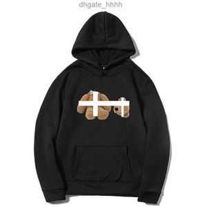 2023 Designer Mannen Hoodie Palm Mannen Hoodie Mode Mannen Vrouwen Engelen Vrouwen Losse Jas Trui Trui Beer Print Hoody voor Gratis Verzending