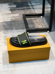 2023 Designer hommes pantoufles slip-on sandale Luxe L lettre été hommes sandales mode glisser casual flip flop pantoufle size39-45