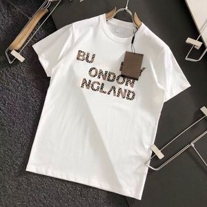 2023 Designer T-shirts pour hommes Femmes Lettre Chemise Tops Tees Dames Top My Top Spotify Casual Vêtements Rues Blouse à manches courtes Vêtements Joker Blanc Grande taille S-4XL