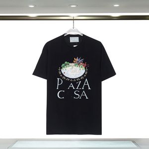 2023 Designer Men T Shirt New Round Neck T-Shirts Fashion T-shirt Men T-shirt Summer Casual Shirts Men Black Manga corta Phantom Gate Letter Print Casablanc T shirts