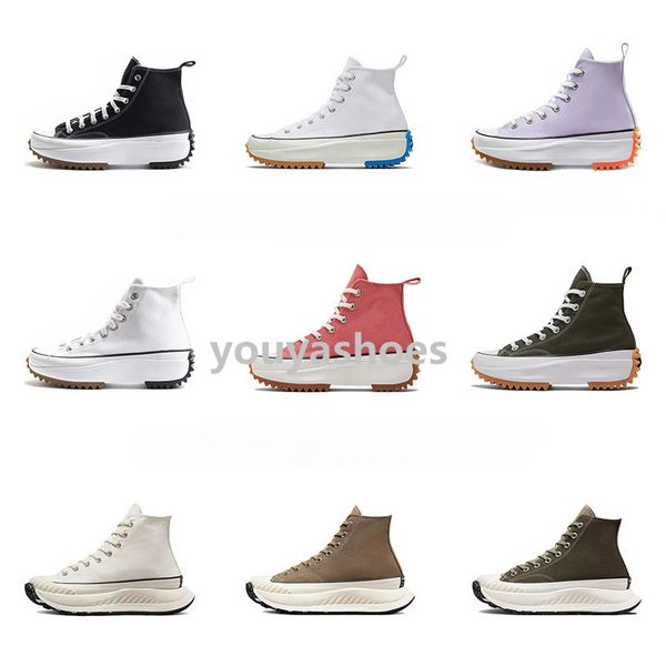 2024-diseñador hombres para mujer zapatos casuales botas de plataforma zapatillas deportivas clásico primavera y otoño lienzo correr caminata estrella negro blanco alto bajo para hombre zapato inferior grueso