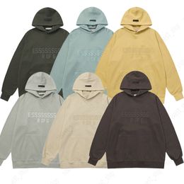 2023 Designer Heren Plus Size Hoodies Sweatshirts dames klassieke 3D siliconen letter streetwear hooded nek baseball high street oversized losse hoody