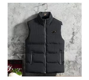 2023 Designer Mens Gilets Vestes Manteaux d'extérieur Femme Hommes Femmes Femmes Fermeture à glissière Gilet sans manches à capuche Parka Coupe-vent d'hiver surdimensionné 4XL 5XL 6XL