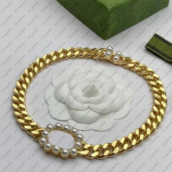 2023 colliers de créateur cubain collier ras du cou collares punk vintage grosse chaîne à maillons épais pour les femmes nouvel an bijoux accessoires