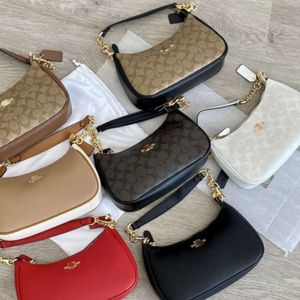 2023 Designer Nieuwe tas Classic Presbyopia onderarm tas modieuze één schouder handheld crossbody mahjong tas