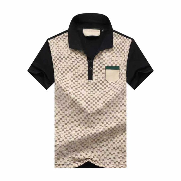 2023 Designer Polos Hommes De Luxe Polo Casual Hommes Polo T-shirt Serpent Abeille Lettre Imprimer Broderie Mode High Street Hommes Polos De nombreuses couleurs sont disponibles Taille M-3XL - G