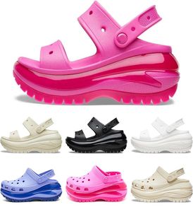 2023 Designer Sandalen Dames Sandale Fashion Platform Classic Sandal Crush Slides Sliders Triple Black White Slippers S Womens Slide Slipper1219744
