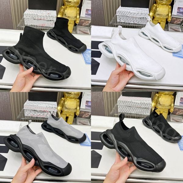 2023 Designer Chaussette Chaussures chaussures de sport Noir Blanc Casual Sport Baskets Chaussettes Baskets Hommes Femmes Bottes En Tricot Bottines Plate-Forme Chaussure Vitesse Formateur taille 35-46