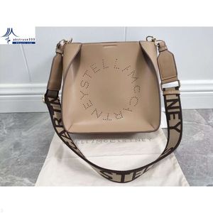 2023 Diseñador Stella McCartney Bolso de hombro para mujer Bolsos de compras de cuero genuino Dos tamaños