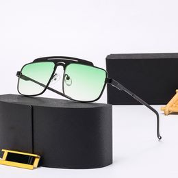2023 designer zonnebril voor dames outdoor UV400 beschermd galsses klassieke mode gepolariseerde zon galsses reizende brillen gafas de sol tinten 7 opties driehoek