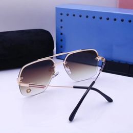 2023 designer zonnebril voor vrouwen gepolariseerde herenbril uv-bescherming sunglass outdoor driving goggle shades lentes de sol met doos en etui
