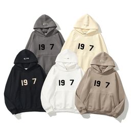 2023 Designer Sweatshirt 1977 Hoodie Dunne Lente Herfst Mode Casual Straat Hoodie Mannen Vrouwen Sport Tops Letter Print Lange mouwen Sweatshirts met Kap