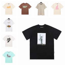 2023 Designer T-shirts à manches courtes Imprimer Vêtements pour hommes Mode Top NO PLACE CLASSIC Crazy Mouth SPRAY HUNTER LOOSE TEE WINGS CLASSIC T-SHIRT COLLEGE Men Tee