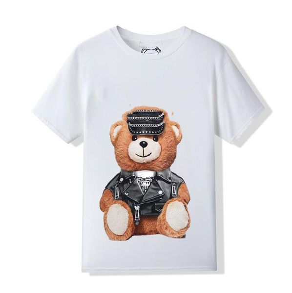 2023 Designer Top T-shirt pour hommes Designer T-shirt pour femmes Fashion Bear Baby Print Casual été à manches courtes Mochino Bear