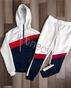 2023 Designer Survêtements Hommes Sweat Costumes Sweats à capuche Street Ensembles Loisirs Marque Sweat-shirt Veste Nake Veste + Pantalon Survêtement Hip Hop Costume de sport