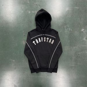 2023 Diseñador Trapstar Sudadera con capucha SPLIT ARCH HOODIE CHÁNDAL 1: 1 Ropa deportiva bordada de alta calidad para mujer Pantalones para correr Tallas de la UE XS-XL