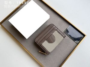 2023 Porte-cartes de portefeuille de créateur Square Purse Clutch Fashion Coin Purse Carte Holder avec boîte Box Dame Girl Sac