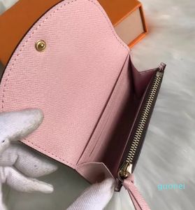 2023 Designer Wallets Groothandel Kaarthouder Classic Short Wallet For Women Clutch Mode Box Lady Coin Purse Woman Business