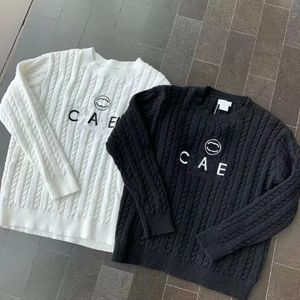 2023 designer damessweater met geborduurde letterprint mode normale casual gebreide trui met lange mouwen dames SML
