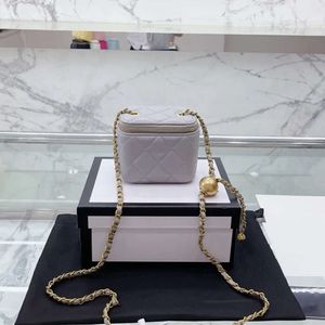 2023 Diseñadores Bolsas Bolsa de canal de lujo Bolsos de mujer Bolsos de mujer Bolsa de hombro única Estilo de moda Boutique para mujer Pequeña Plaza para mujer