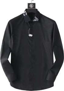 Ontwerpers Heren Overhemden Business Fashion Casual Shirt Merken Mannen Lente Slim Fit ShirtsAziatische maat M-3XL #06