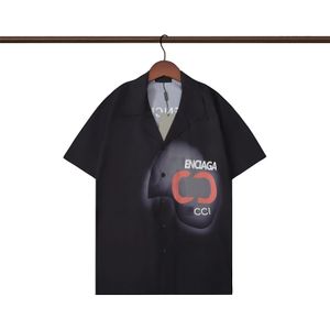 2023 Designers Mens Drail Shirts Business Casual Shirt Brands Men Spring Slim Fit Shirts M-XL