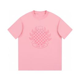 2023 Designers Plus T-shirts pour hommes Polos Col rond brodé et imprimé style polaire vêtements d'été avec street pur coton WECH S-5XL