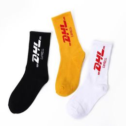 Designer bedrukte sokken mode skateboard kousen buiten atletische sokken voor unisex katoen ademende sokken a1
