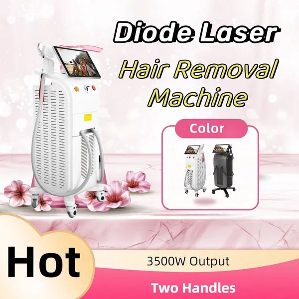 2023 Diode Laser Machine Épilation de cheveux Équipement de beauté Dispositif de rajeunissement de la peau