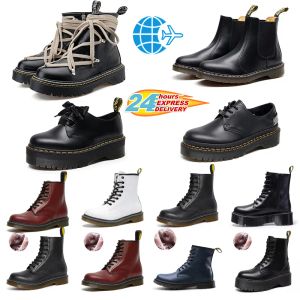 2023 Doc Martens Zapatos de diseñador Botas de mujer Bota Chunky Bota de cuero Tobillo Moda Anti-diseñador Plataforma Botas veneta Chelsea botines invierno Tamaño 35-45