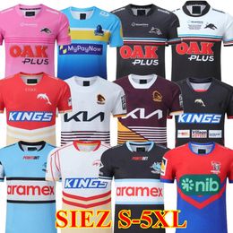 2023 Dolphins rugby Jerseys Cowboy Penrith Panthers Indigenous Cowboy Rhinoceros 22/23 home away Training JERSEY Alle Nrl League Mans T-shirts Maat S-5XL Topkwaliteit