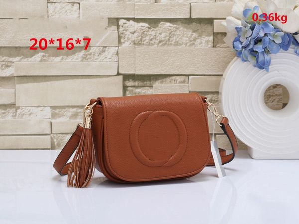 2023 Doble G Cadena Borla Crossbody Bolso de hombro Bolso de diseñador Mujeres Mini Crossbody Soho Disco Card Flap tote Bag Fringed Messenger Purse Clutch monedero Mochila