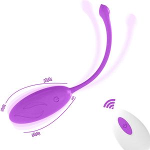 2023 Eieren Bullet Vibrator 12 Speed Krachtige Afstandsbediening Vibrerende Speeltjes Voor Vrouwen Liefde G Spot Clitoris Stimulator 1124
