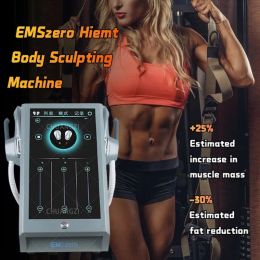 2023 EMSzero 14 Tesla Muscle Body Sculpting Neo 6000w Hiemt EMSlim Machine 4 Handvat RF En Bekken Stimulatie Pad Optiona