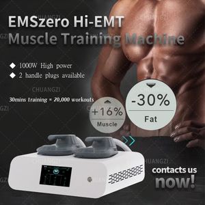 2024 EMSZERO Beauty Items Spierstimulator DLSEMSLIM NEO 13Tesla Hoge Sterkte Elektromagneet Beeldhouwen met 2 Handvatten