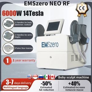 Emszero – Machine RF Hi-emt RF 2024, 14Tesla, 6000W, pour sculpter le corps, pour Salon, équipement de Massage musculaire, stimulateur de mise en forme CE