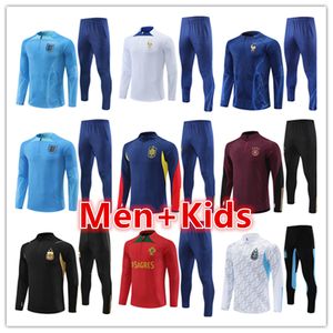 2023 ENGELAND mannen voetbal trainingspak voetbal trainingspak jas set 22 23 24 SAKA FODEN kinderen heren jerseys trainingspakken jogging kit survetement voet chandal tuta