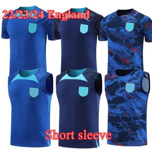 2023 Engelands korte mouw tracksuits voetbal jersey sweatshirt 23/24 nieuwe stijl Engelands chandal futbol training suit overlevende maillots joggen topkwaliteit