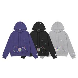 2023 Nouveaux hommes Femmes Sweats à capuche Sweatshirts Designers Lettre de mode Imprimé Sweat à capuche Femmes High Street Coton Pull Tops Vêtements Taille S-XL