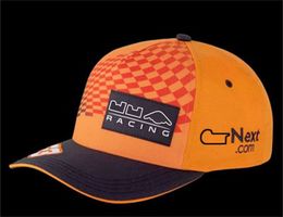 2023 F1 Driver Racing Cap Fórmula 1 Capilla de béisbol Carrera Summer Race Marca Casual Curved Brim Mens Gorra de soldados al aire libre SUN