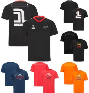 2023 F1 Formule 1 T-shirt Racing Extreme Sport Sneldrogende Ademende T-shirts Zomer Heren Mode Gedrukte T-shirt Korte mouw