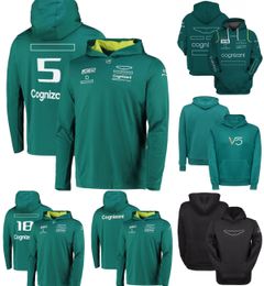 2023 F1 Hoodie Formule 1 Racing Driver Hoodie Pullover Sweatshirt met capuchon en lange mouwen Tops Extreme Sports Race Herenjack met capuchon