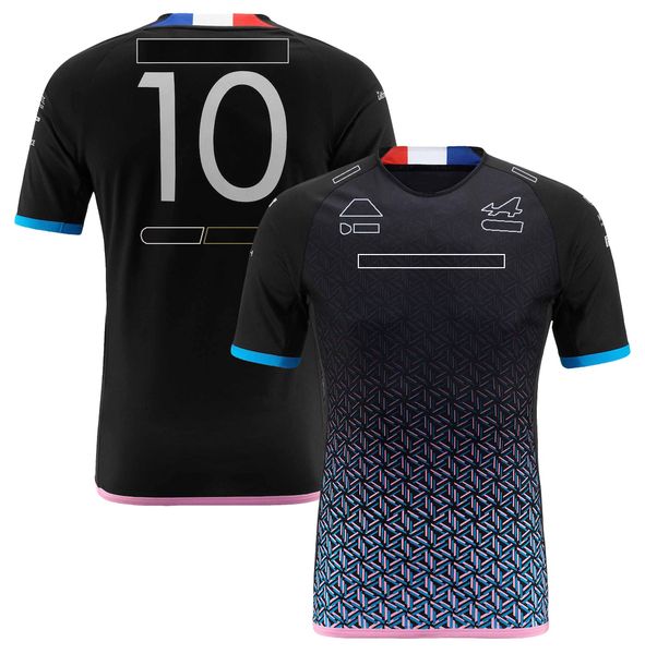 Camisetas del equipo F1 para hombre y mujer, ropa de corredor, camisetas de carrera n.° 31 y n.° 10, ropa de secado rápido, novedad de 2023