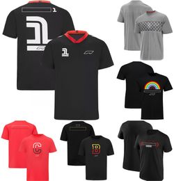 2023 F1 T-shirt Été Formule 1 T-shirt de l'équipe pour hommes Racing Mode Maillot de grande taille à manches courtes Casual Marque T-shirts de sport pour hommes