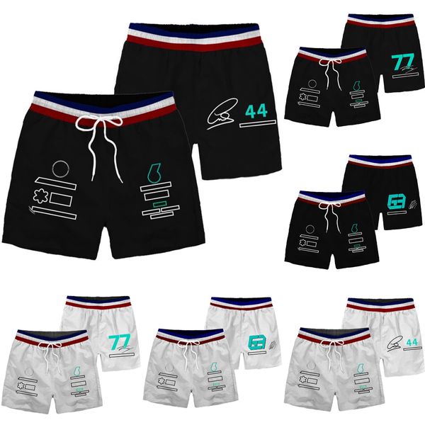 2023 F1 Team Men Shorts Formule 1 Fans de course Racing Pantalons courts courts décontractés à séchage rapide Swim à surf pantalon de vêtements de plage personnalisé