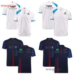2023 F1 Team Racing T-shirt Formule 1 Driver Polo Shirts T-shirts Motorsport New Season Clothing Fans Tops Men's Jersey S-5XL