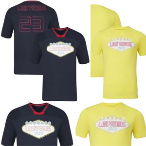 2023 F1 Team Speciaal T-shirt Formule 1 Racing Fans T-shirt Zomer Driver Same Race Jersey Sportstijl Heren T-shirt met korte mouwen Tops